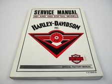 Harley Davidson Softail Modelle FX FL 1991 and 1992 Service Manual Reparatur comprar usado  Enviando para Brazil