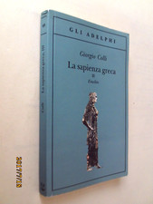 Giorgio colli sapienza usato  Catania