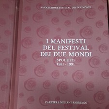 Manifesti del festival usato  Spoleto