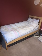Single oak bed for sale  LEWES