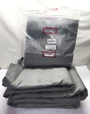 Usado, 2 peças cerca 8' x 40' tela privacidade sombra capa pára-brisa malha jardim cinza comprar usado  Enviando para Brazil