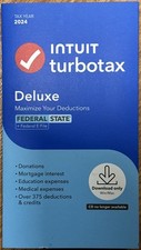 Intuit turbotax deluxe for sale  Mount Pleasant