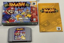 Super Smash Bros (Nintendo N64, 1999) Muito bom estado autêntico completo na caixa manual TESTADO comprar usado  Enviando para Brazil