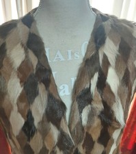 Gilet donna pelliccia usato  Aci Sant Antonio