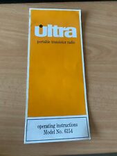 Ultra portable transistor for sale  DOLLAR