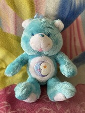 13" PLUSH VINTAGE ?MAVERICK 1980s BLUE MOON BEDTIME COLECIONÁVEL RETRÔ URSO DE CUIDADO comprar usado  Enviando para Brazil