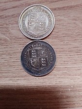 1887 silver shillings for sale  DUNFERMLINE