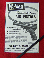 Webley air pistol for sale  DUNSTABLE