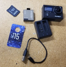 Câmera digital AKASO Brave 4 4K com baterias e carregadores e cartão SD (#615) comprar usado  Enviando para Brazil