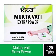 5 pudełek x Mukta Vati Divya Extra Power (łącznie 600 tabletek) Pure Herbal Exp 2029 na sprzedaż  Wysyłka do Poland