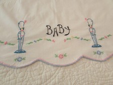 Vintage handmade embroidered for sale  Fargo