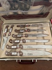 Valigia coltelli professionali usato  Bagnolo San Vito
