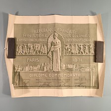 Diplome medaille exposition d'occasion  France