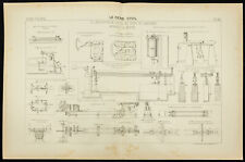 1892 plan appareils d'occasion  Besançon