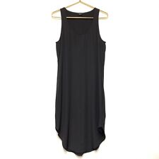 Vestido Regata Midi Latão Roupas Decote Redondo Tamanho Médio Preto Bolsos Lagenlook comprar usado  Enviando para Brazil