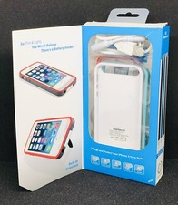 Capa Naztech Power para iPhone 5 5s com suporte vermelha branca e azul usada (A) comprar usado  Enviando para Brazil