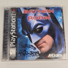 1998 Batman & Robin Sony PlayStation 1 PS1 Completo - Testado na Caixa comprar usado  Enviando para Brazil