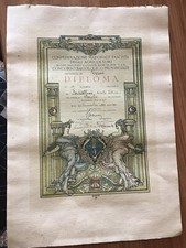 Diploma allevamento bachi usato  Imola