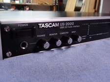 Interface de áudio USB modelo high-end Tascam US-2000 com cabo de alimentação, usado comprar usado  Enviando para Brazil