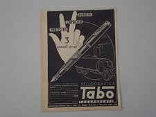 Advertising pubblicità 1943 usato  Salerno