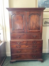 Antique linen press for sale  LONDON