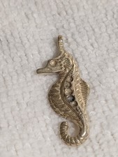 Sterling silver seahorse for sale  CANTERBURY