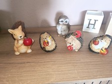 Dekofiguren igel eule gebraucht kaufen  Berlin