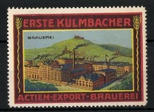 Reklamemarke kulmbacher actien gebraucht kaufen  Berlin