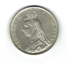 1889 double florin for sale  WELLINGTON