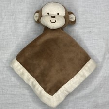Cobertor de segurança Graco Brown Monkey Lovey linha bebê crianças creme pelúcia, usado comprar usado  Enviando para Brazil