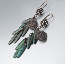 Copper green verdigris for sale  Clearwater
