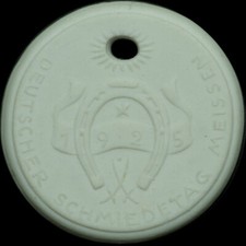 Meissen porzellan medaille gebraucht kaufen  Großröhrsdorf