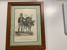 Lithographie ancienne encadree d'occasion  Eysines