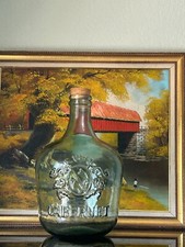 Jarro de vinho Cabernet transparente vidro reciclado Vidrios San Miguel 17” de altura com rolha., usado comprar usado  Enviando para Brazil