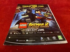 ANÚNCIO DE JOGO GAME8 11X8 LEGO BATMAN 2 DC SUPER HEROES. Nintendo. PS3. XBOX comprar usado  Enviando para Brazil