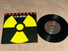 U.K. SUBS “Countdown” 7-inch EX/EX Punk Classic Endangered Species comprar usado  Enviando para Brazil