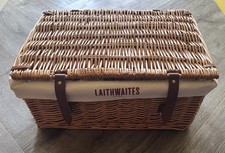 Fabric lined wicker for sale  BRISTOL