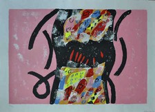 Ignazio moncada serigrafia usato  Italia