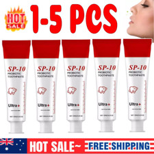 1-5PACK Sp 10 Pasta Dental Ultra Whitening Sp10 Creme Dental Probiótico comprar usado  Enviando para Brazil