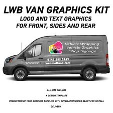 Lwb van graphics for sale  Shipping to Ireland