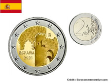 Commémorative espagne 2021 d'occasion  France