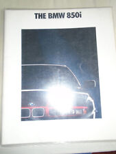 Bmw 850i brochure for sale  KINGS LANGLEY