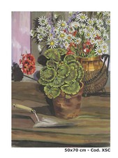 Quadro fiori floreale usato  Torino