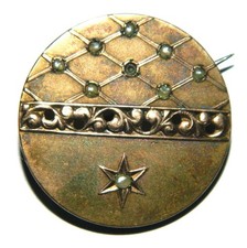 Jolie broche vermeil d'occasion  Céret