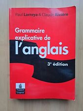 Livre grammaire explicative d'occasion  Montbron