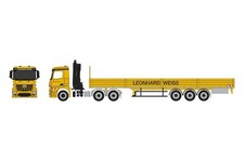 Usado, Herpa LKW MB Arocs Streamsp PrSz Leonhard Weiss 87MC000034 comprar usado  Enviando para Brazil