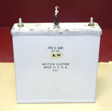 Condensador de óleo Western Electric tipo 268 C, 10 MFD, limpo, bom comprar usado  Enviando para Brazil