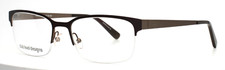 Usado, Óculos masculino CLUB LEVEL DESIGNS CLD9261 C1 marrom retangular meia aro 53-18-135 comprar usado  Enviando para Brazil