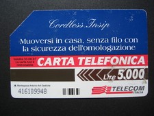Scheda telefonica telecom usato  Torre del Greco