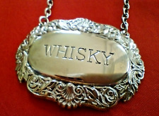 Decanter label whisky for sale  UK
